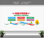 创建文明校园六个好