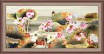 国画荷花