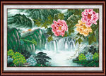 聚宝盆山水画