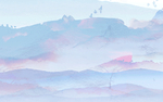抽象山水