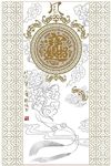 招财进宝龙凤吉祥如意中式祥云图