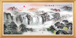 山水画国画山水画