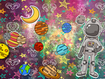 星空背景墙