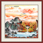 山水画国画山水画