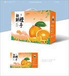 橙子包装盒