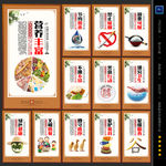 食堂标语