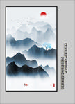 玄关山水画