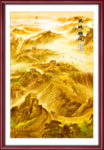 竖幅国画