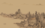 新中式背景墙