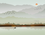 水墨山水