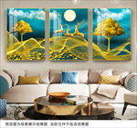 三联装饰画