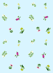 花朵 花型 数码印花 水彩 手