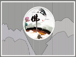 新中式装饰画背景墙