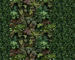 3D植物背景墙
