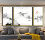 山水三联画