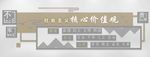 社会主义核心价值观文化墙