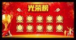 喜报 光荣榜 荣誉榜