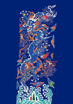 龙花纹图案
