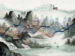 新中式背景墙 新