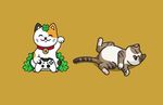 卡通小猫