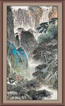 巨幅山水画