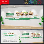 餐厅文化墙  食堂文化