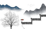 意境山水爆款画 TIF分层