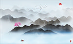水墨山水