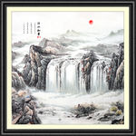 山水画国画山水画