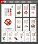 食堂标语 食堂展板