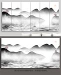 水墨山水画
