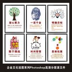 企业文化工厂车间励志标语挂图