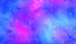 星空水彩画