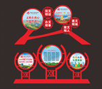 创建文明城市造型牌