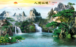 山水画
