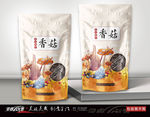 手绘香菇包装