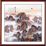 泰山日出泰山