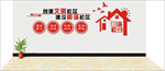 中国文明社区 和谐社区形象墙