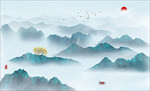 新中式山水