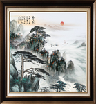 山水风景画 巨幅风景画