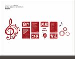 音乐形象墙