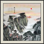 泰山日出泰山