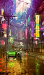 夜店海报