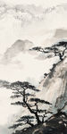 中式新高档山水画 TIF分层