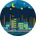 夜晚