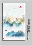玄关山水画