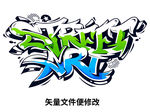 字母涂鸦