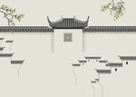 新中式背景墙