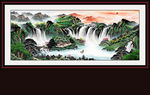 山水画 水墨山水画 意境山水画