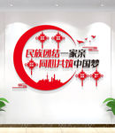 民族团结文化墙